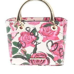 NWOT Aldo Love Potion Rose Floral Mini Satchel